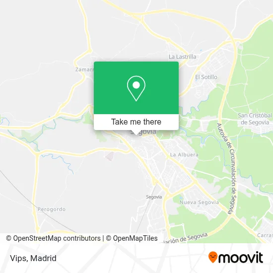 Vips map