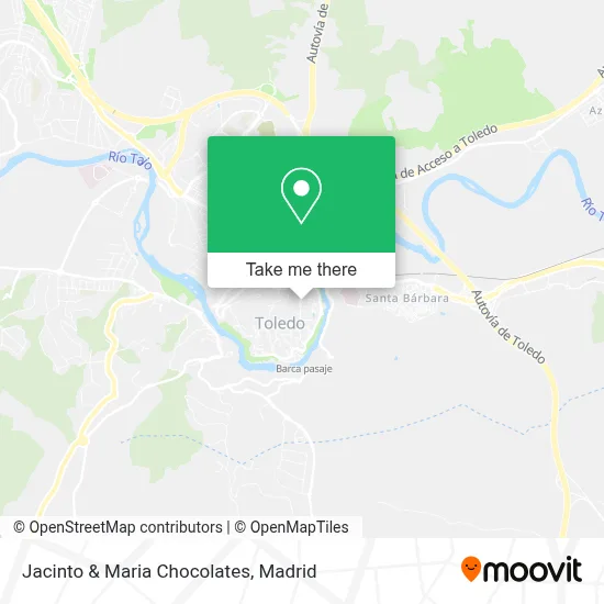 Jacinto & Maria Chocolates map