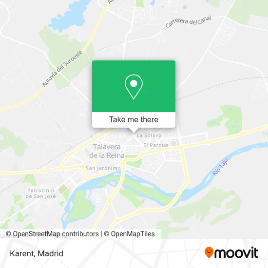 Karent map