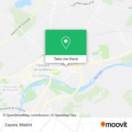 Zapata map