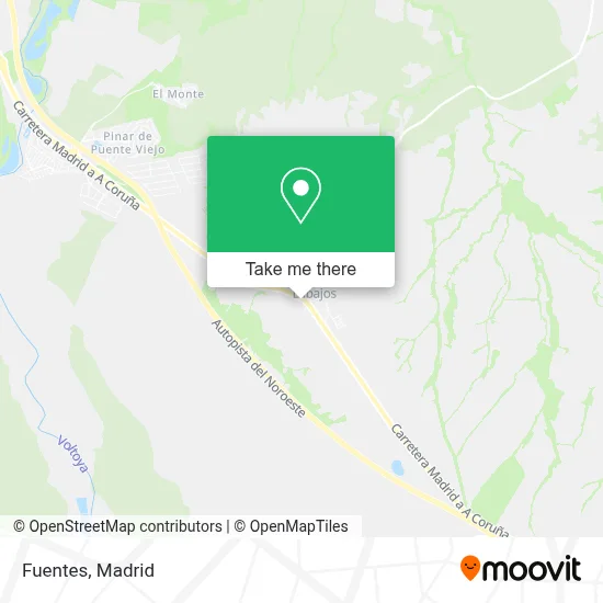 Fuentes map