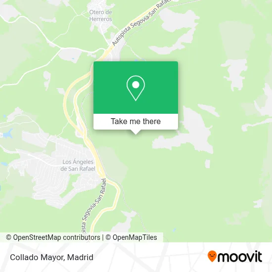 Collado Mayor map