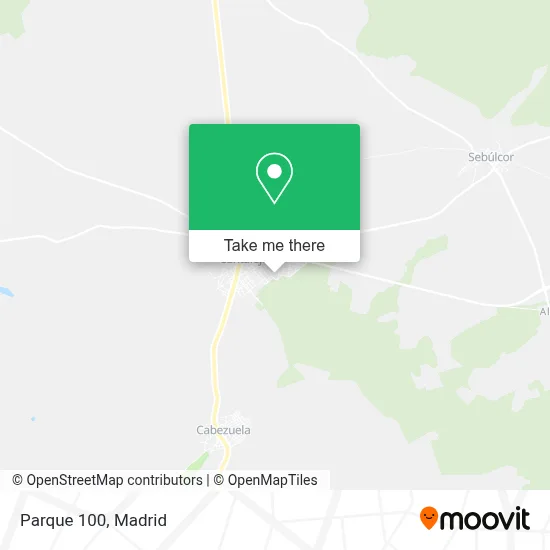 Parque 100 map
