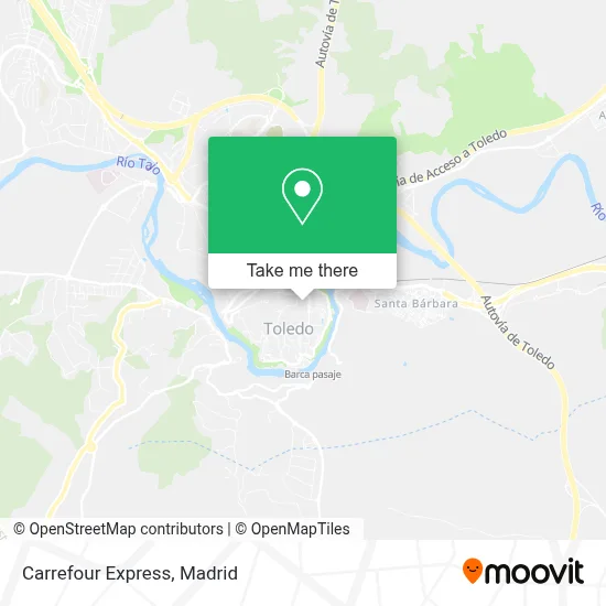 Carrefour Express map