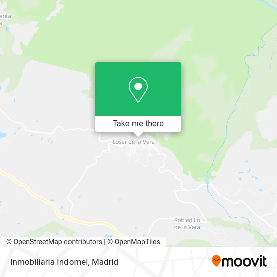 Inmobiliaria Indomel map