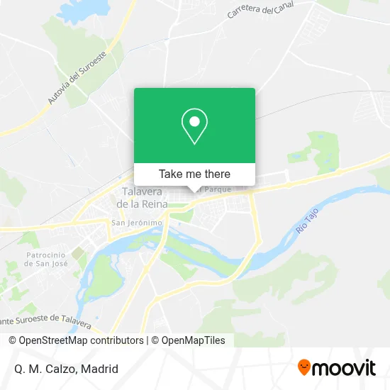 Q. M. Calzo map