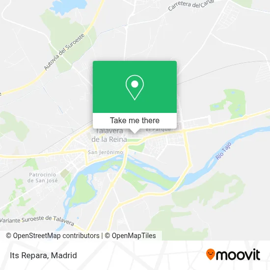 Its Repara map