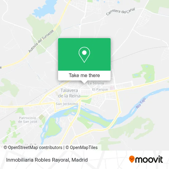 Inmobiliaria Robles Rayoral map
