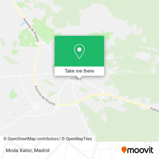 Moda Xaloc map
