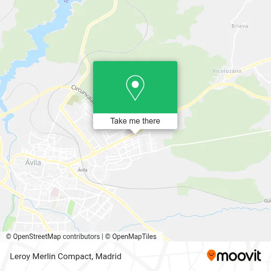Leroy Merlin Compact map