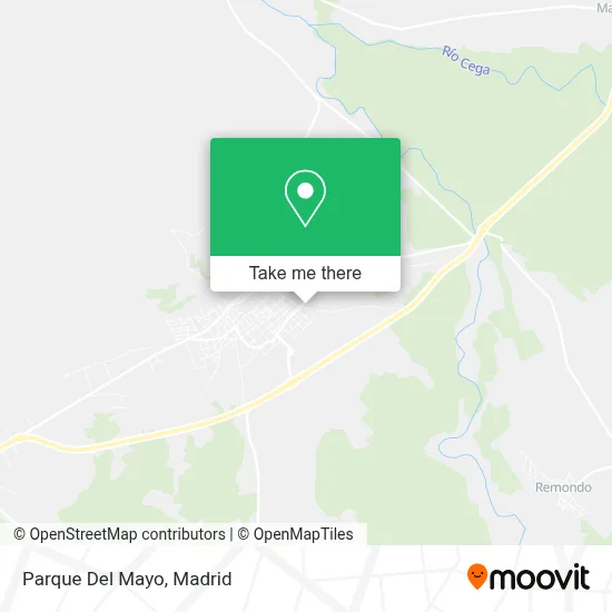 Parque Del Mayo map