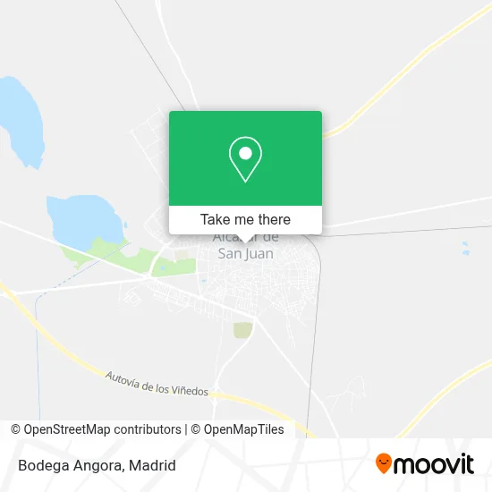 Bodega Angora map