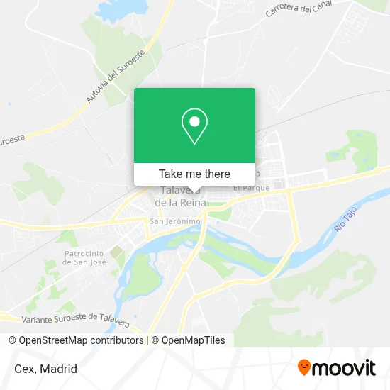 Cex map
