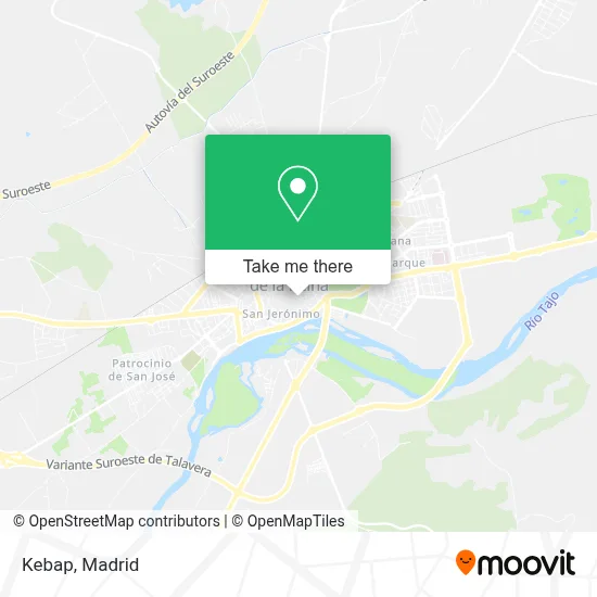 Kebap map