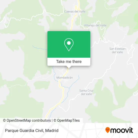 Parque Guardia Civil map