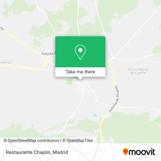 Restaurante Chaplin map
