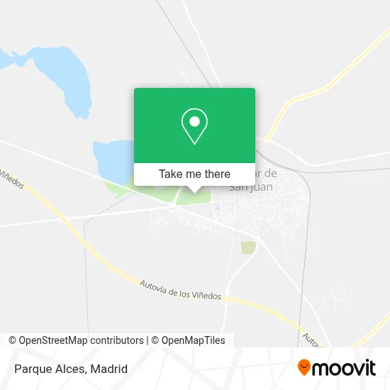 Parque Alces map