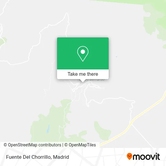 Fuente Del Chorrillo map