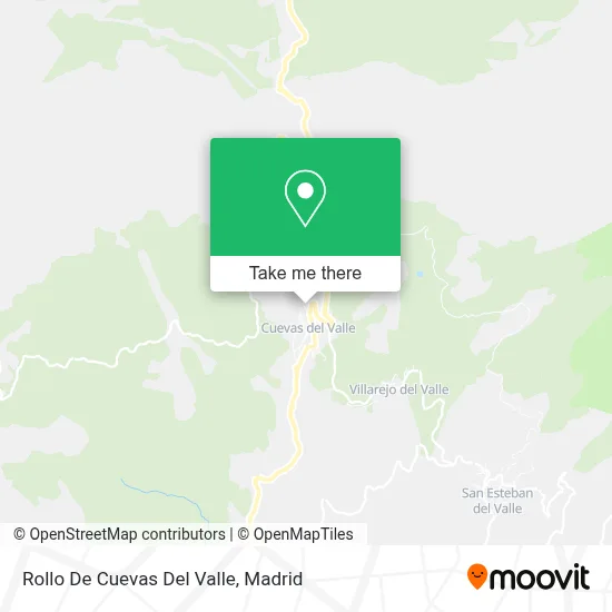 Rollo De Cuevas Del Valle map