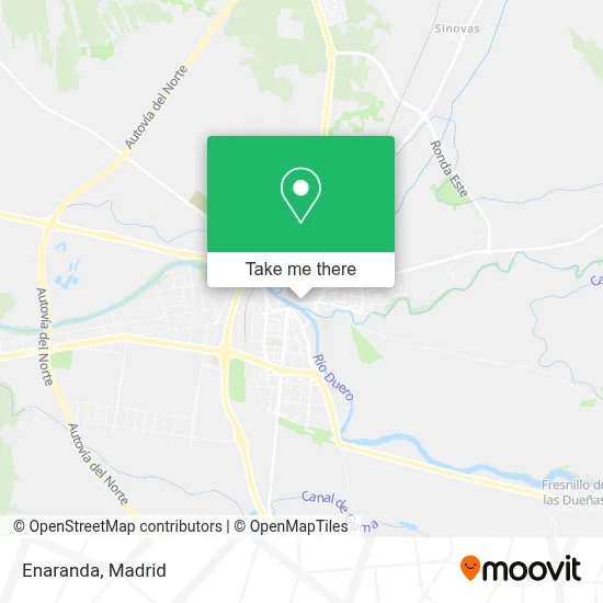 Enaranda map