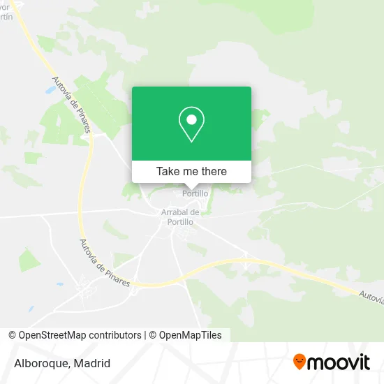 Alboroque map