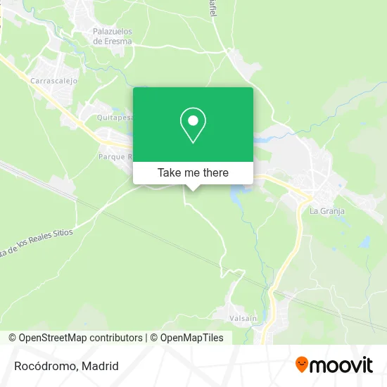 Rocódromo map