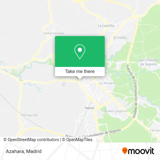 Azahara map