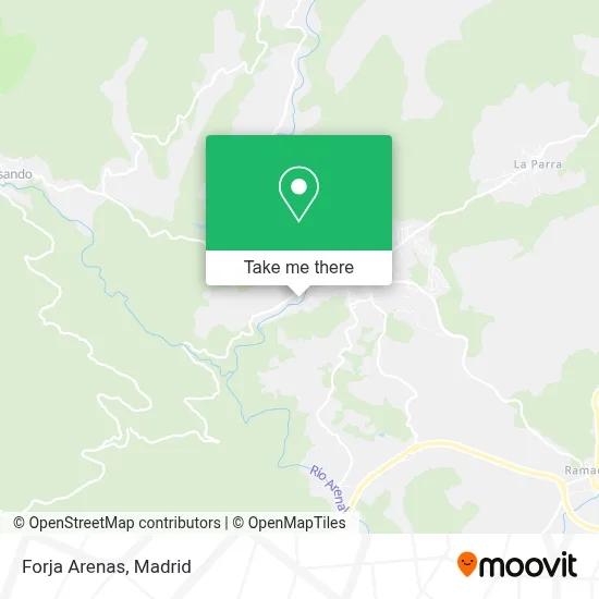Forja Arenas map