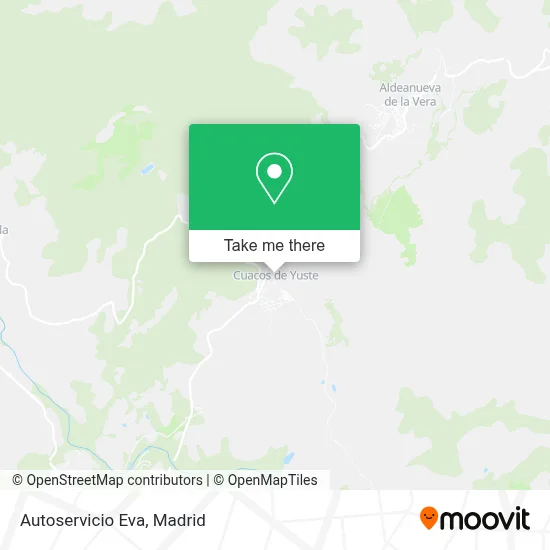 Autoservicio Eva map