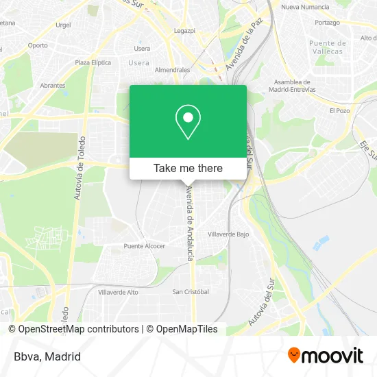 Bbva map