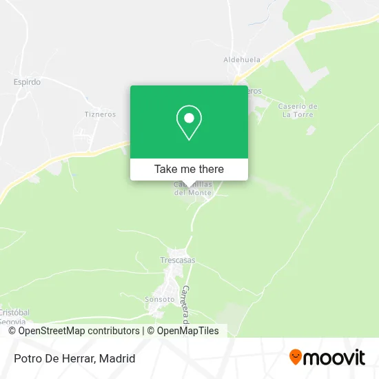 Potro De Herrar map