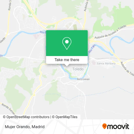 Mujer Orando map