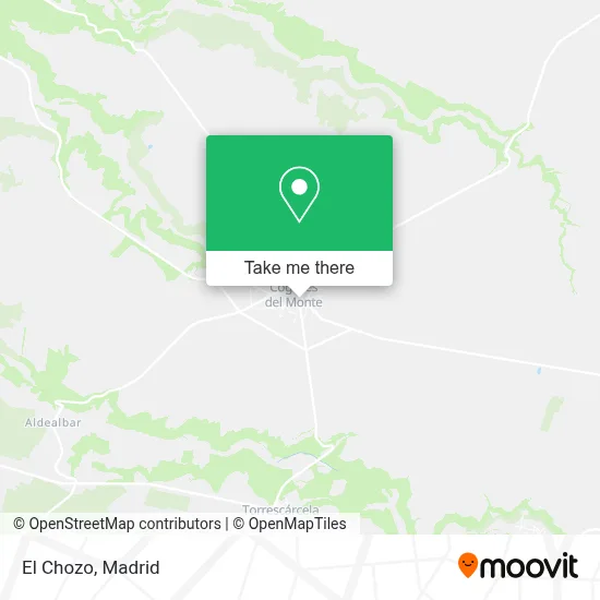 El Chozo map