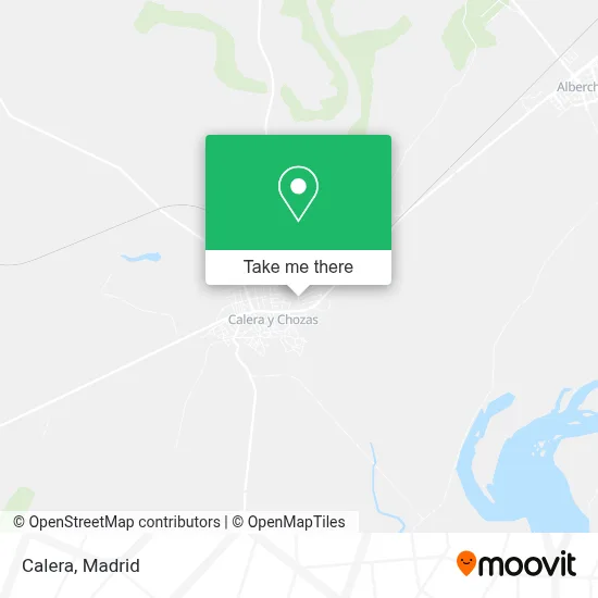 Calera map