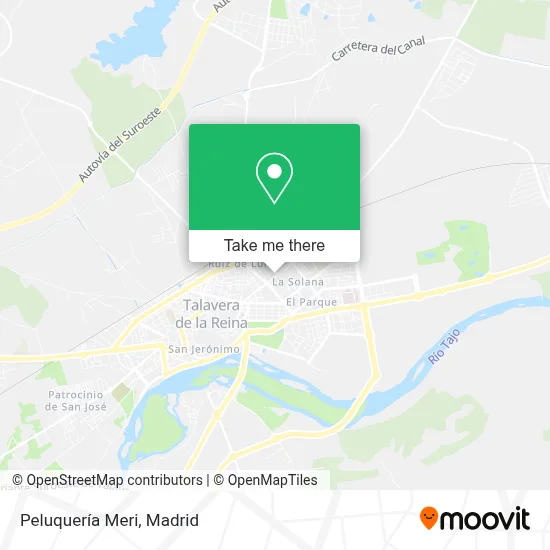 Peluquería Meri map