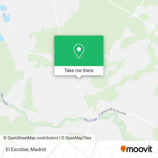 El Escobar map