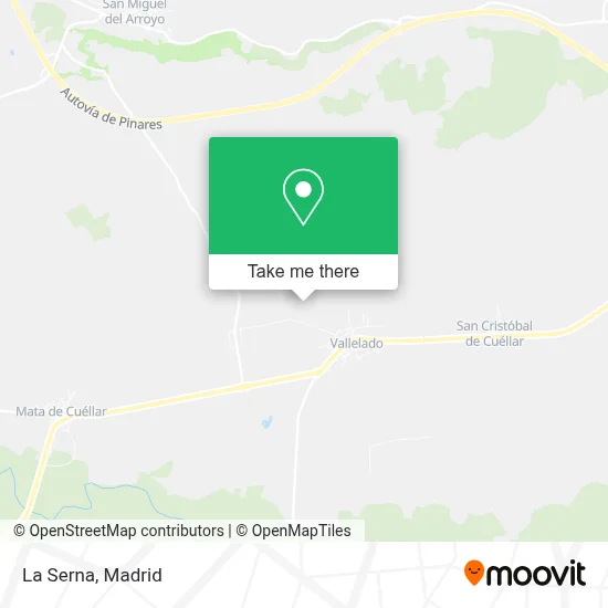 La Serna map
