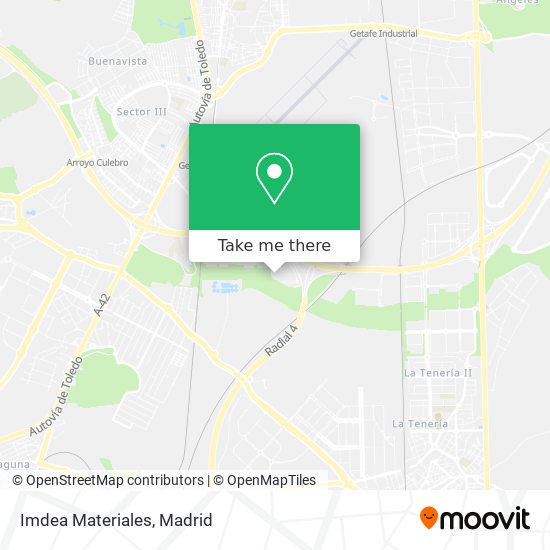 Imdea Materiales map