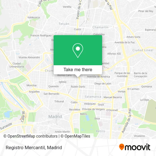 Registro Mercantil map