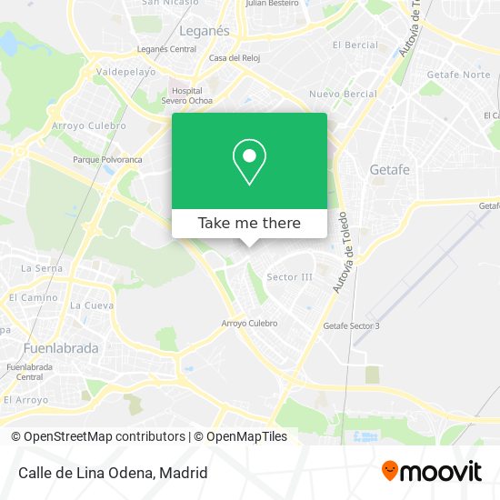 Calle de Lina Odena map