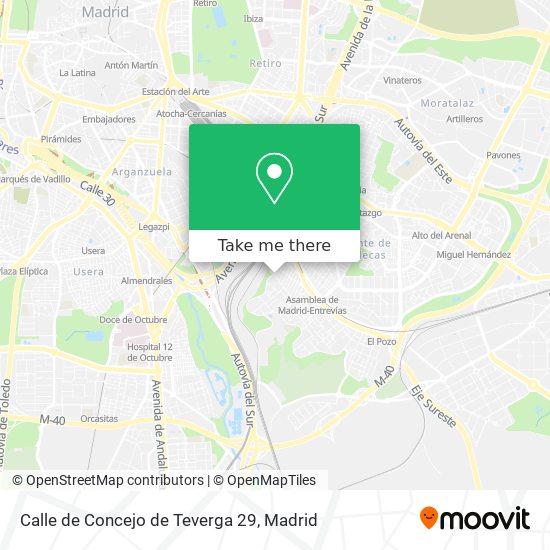 Calle de Concejo de Teverga 29 map
