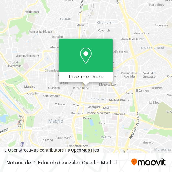 Notaría de D. Eduardo González Oviedo map