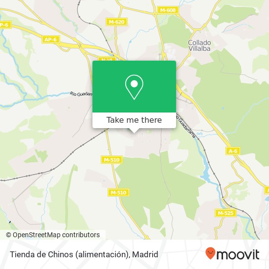 Tienda de Chinos (alimentación) map