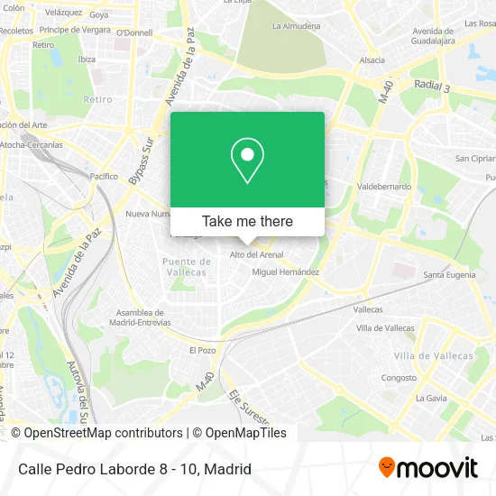 Calle Pedro Laborde 8 - 10 map