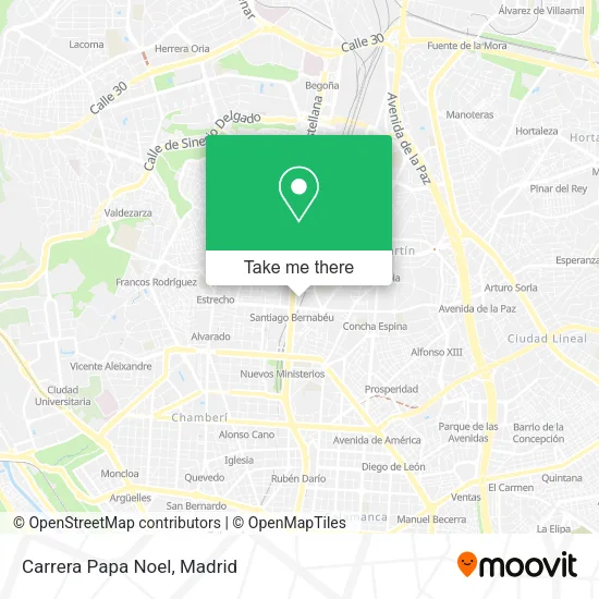 Carrera Papa Noel map