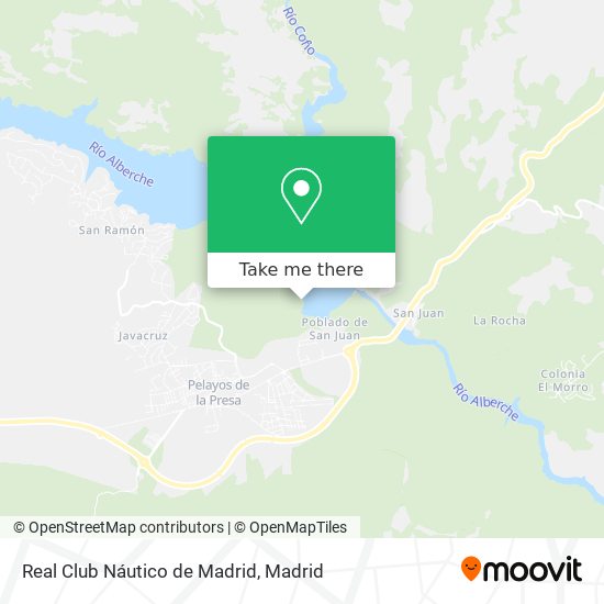 Real Club Náutico de Madrid map