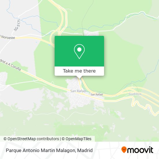 Parque Antonio Martin Malagon map