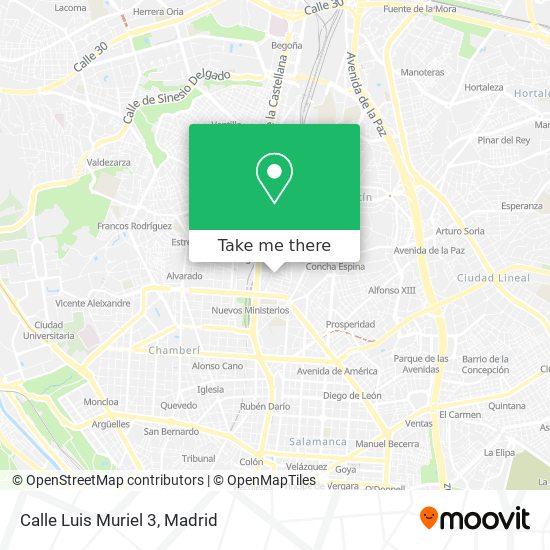 mapa Calle Luis Muriel 3