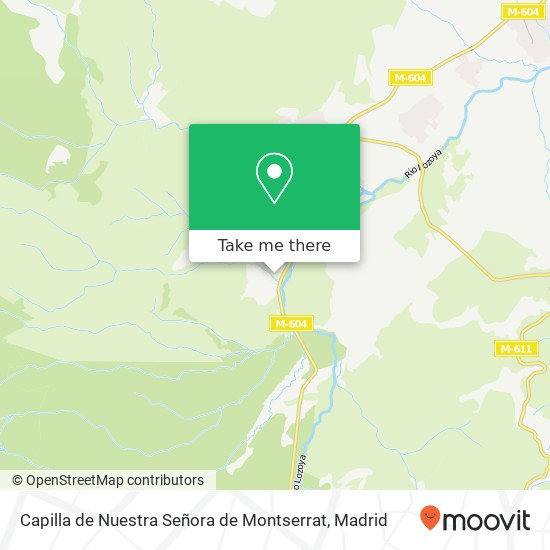 Capilla de Nuestra Señora de Montserrat map