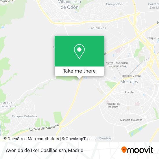 Avenida de Iker Casillas s/n map